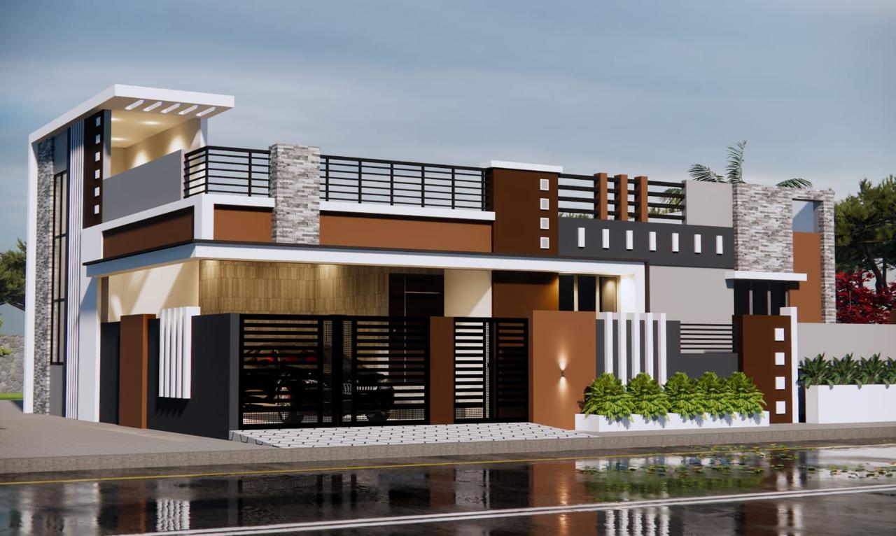Quality Home Construction in Hubli Dharwad Karnataka - High-strength brick masonry and solid brickwork.